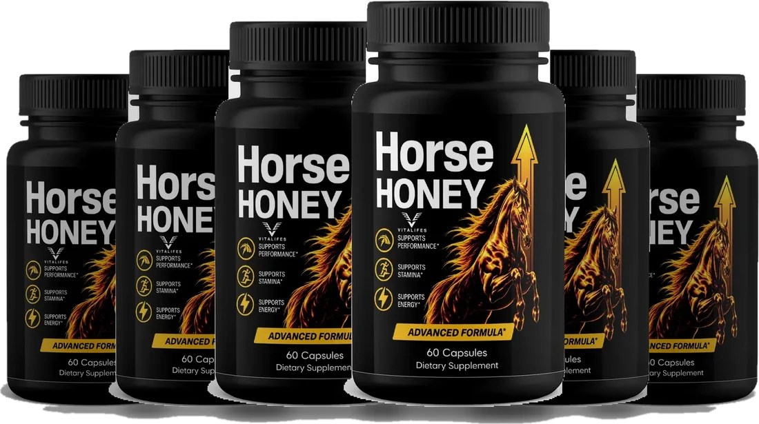 horse honey 6 bottles